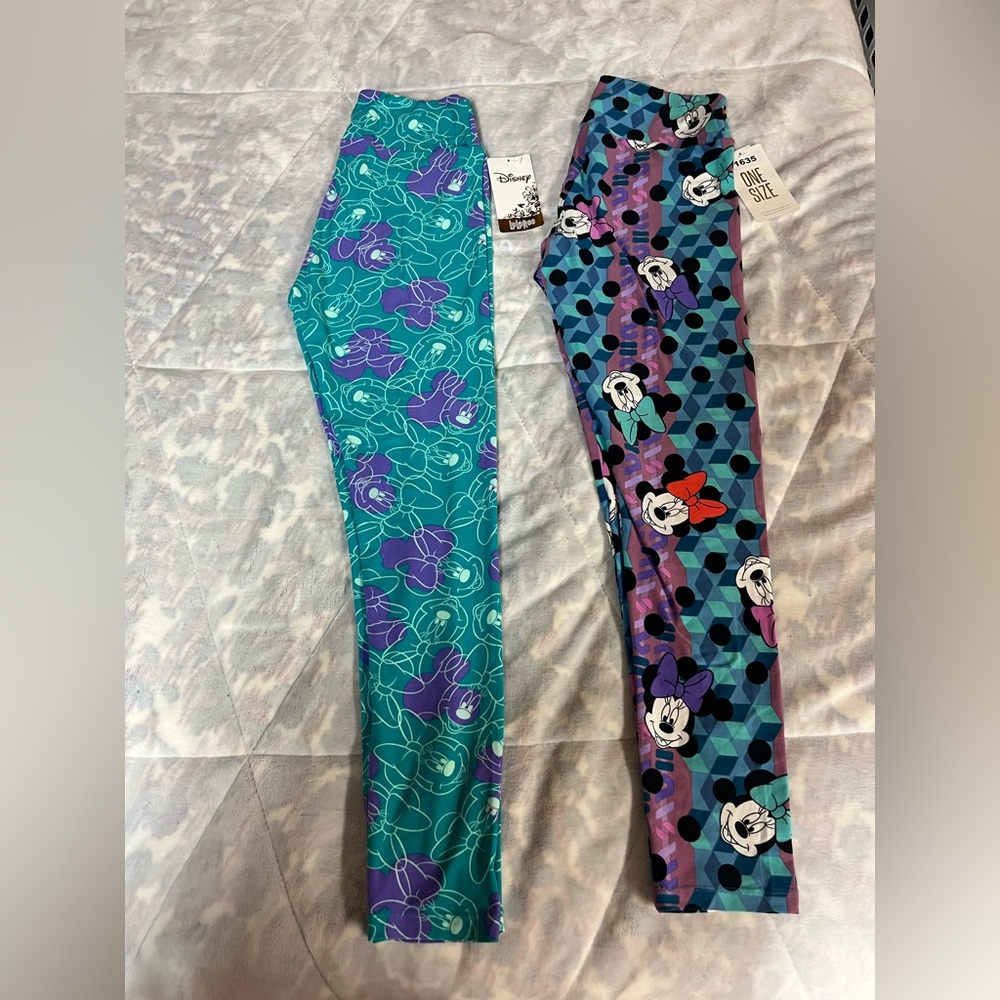 Disney Minnie Mouse LulaRoe Leggings OS
